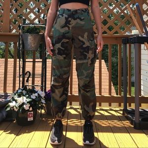 MCCourtie Camo Army Green Joggers
